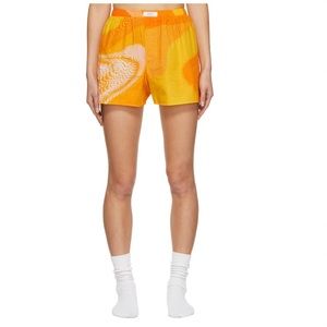 ERL Orange and Yellow Graphic Boxer Shorts